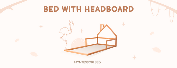 Bed with headbord