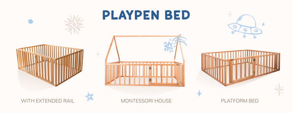 Playpen beds