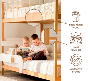 2 Twin Beds –Twin Bunk Bed for Indoor Play (Jungle Bed)