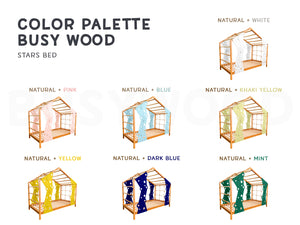 Girls Bed – A Cozy Bed Style for Girls’ Bedrooms (Stars Bed)