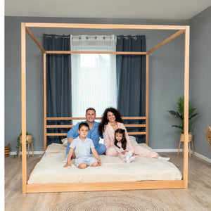 Loft Bed for Adults – Solid Wood Loft Design Bed (Model 8)