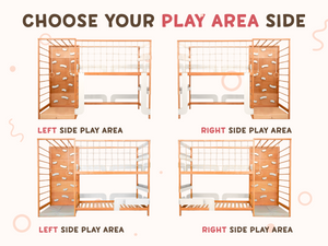 Twin Over Twin Bunk Beds – Bunk Beds for Kids’ Rooms (Jungle Bed)