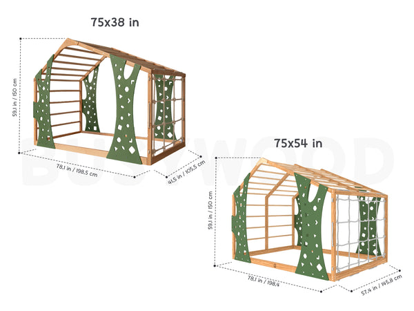 Montessori Jungle Gym Bed Monkey, фото 13