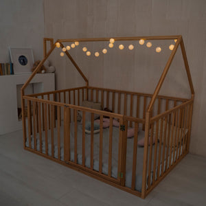 Twin Floor Bed – A Space-Saving Twin Bed for Growing Kids (Model 21)