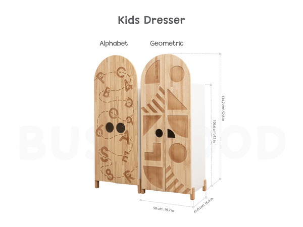Montessori Kids Wardrobe by Busywood