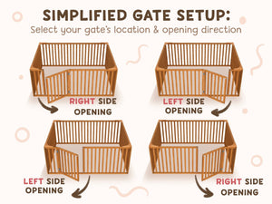 Platform Playpen Bed with extended rail (Model 6.3/20)