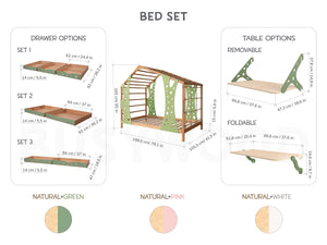 Kids Bedroom Sets – Modern Room Sets for Kids’ Comfort (Monkey Bed)