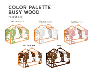 Forest Gym Bed – Floor Climbing Bed for Kids