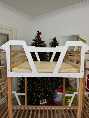 Bunk Beds - Twin Bed Playhouse Bunk Beds (Tower bed)