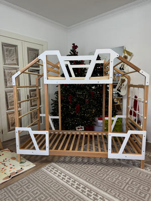 Bunk Beds - Twin Bed Playhouse Bunk Beds (Tower bed)