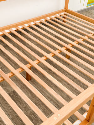 House Bed for Kids with Legs – Montessori Style Wooden Frame (Model 2)