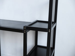 Kids House Learning Table with Shelves