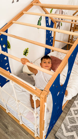 Montessori Christmas Gym Bed Monkey