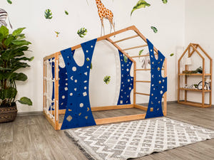 Montessori Christmas Gym Bed Monkey