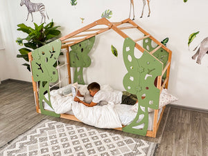 Forest Gym Bed – Floor Climbing Bed for Kids
