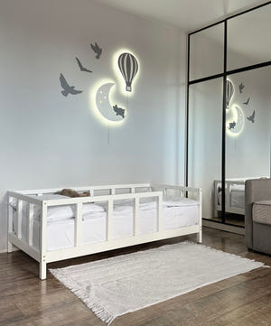 Queen size bed frame  – Front View