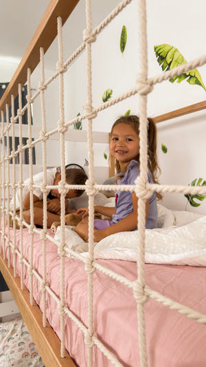 Twin Over Full Bunk Bed with Stairs - Space-Saving Bunk Beds (Ursa Major Bed)