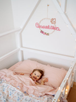 Toddler Bed Frame - Sturdy Bed with Legs for Toddlers (Model 1)