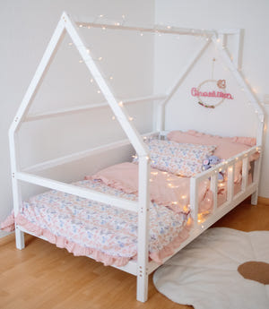 Toddler Bed Frame - Sturdy Bed with Legs for Toddlers (Model 1)