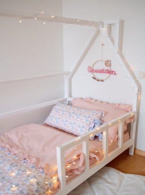 Toddler Bed Frame - Sturdy Bed with Legs for Toddlers (Model 1)