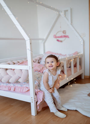 Toddler bed frame  – Front View
