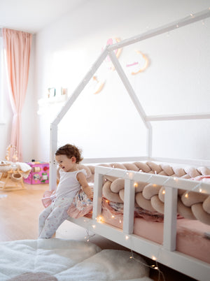 Toddler Bed Frame - Sturdy Bed with Legs for Toddlers (Model 1)