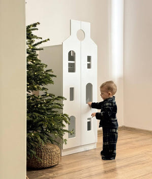 Montessori Wardrobe by Busywood - Kids House Dresser City