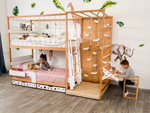 Table for Gym bed by Busywood