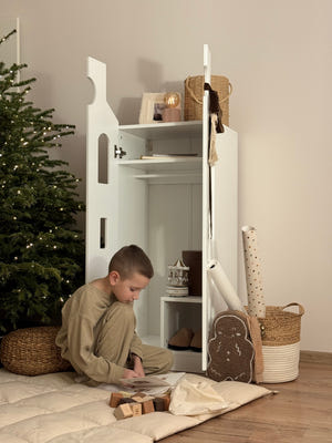 Montessori Wardrobe by Busywood - Kids House Dresser City