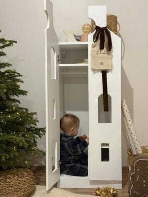 Montessori Wardrobe by Busywood - Kids House Dresser City