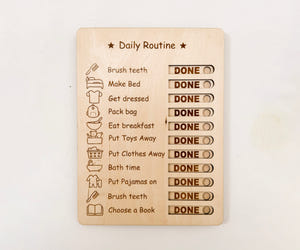 Kids Routine Chart