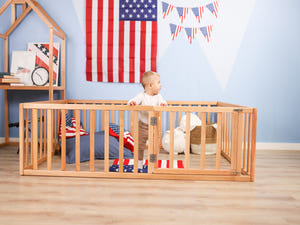 Montessori playpen for kids Platform bed (Model 6.2/19)