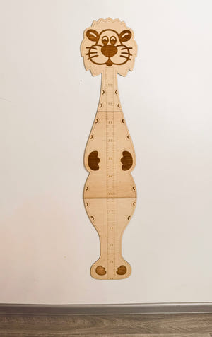 Kids Growth Chart "Lion"