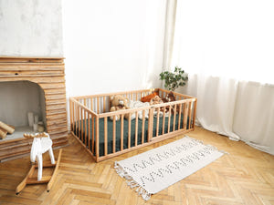 Platform bed Playpen for kids (Model 6.2/19)