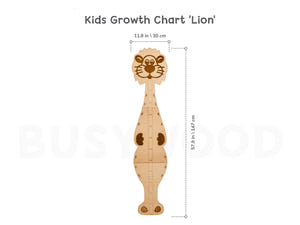 Kids Growth Chart "Lion"