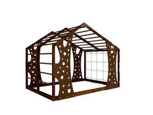 Montessori Gym Monkey Bed for Toddlers