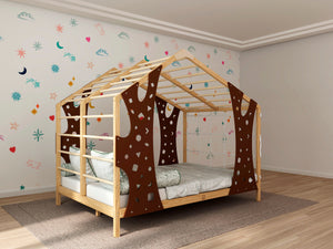 Monkey Climbing Bed for Toddlers with Legs & Slats, photo 1