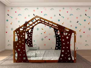 Montessori Gym Monkey Bed for Toddlers