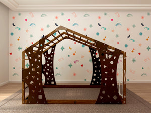 Montessori Gym Monkey Bed for Toddlers