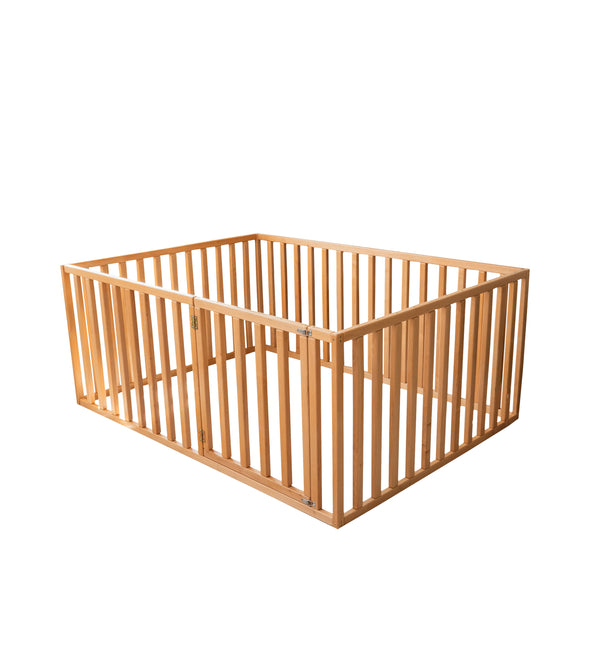 Play pen Wooden floor bed with extended rail (Model 6.3/20)
