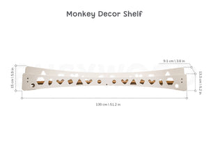 Monkey Decor Shelf