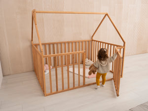 Twin Floor Bed – A Space-Saving Twin Bed for Growing Kids (Model 21)