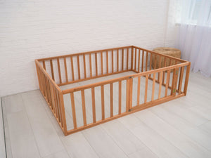 Montessori floor bed -  Toddler bed frame (Model 6.2/19)