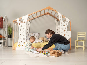 Montessori Jungle Gym Bed Monkey