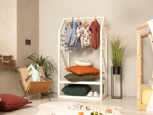 Kids House for Clothes with Windows