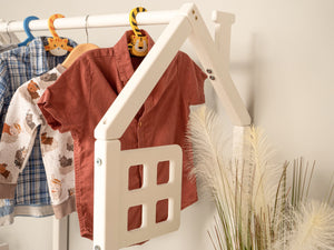 Kids House for Clothes with Windows