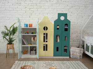 Toddler wardrobe for Boy Room Montessori Kids Wardrobe Kids Dresser