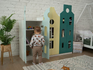 Busywood Kids Wardrobe Kids Dresser