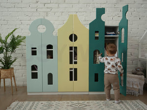 Toddler wardrobe for Boy Room Montessori Kids Wardrobe Kids Dresser