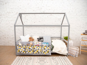 Baby Girl Bed Organizer Nursery Bedside Pocket